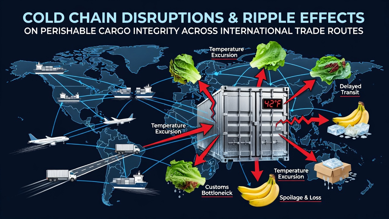 Cold Chain Disruptions and Their Ripple Effects on Perishable Cargo Integrity Across International Trade Routes